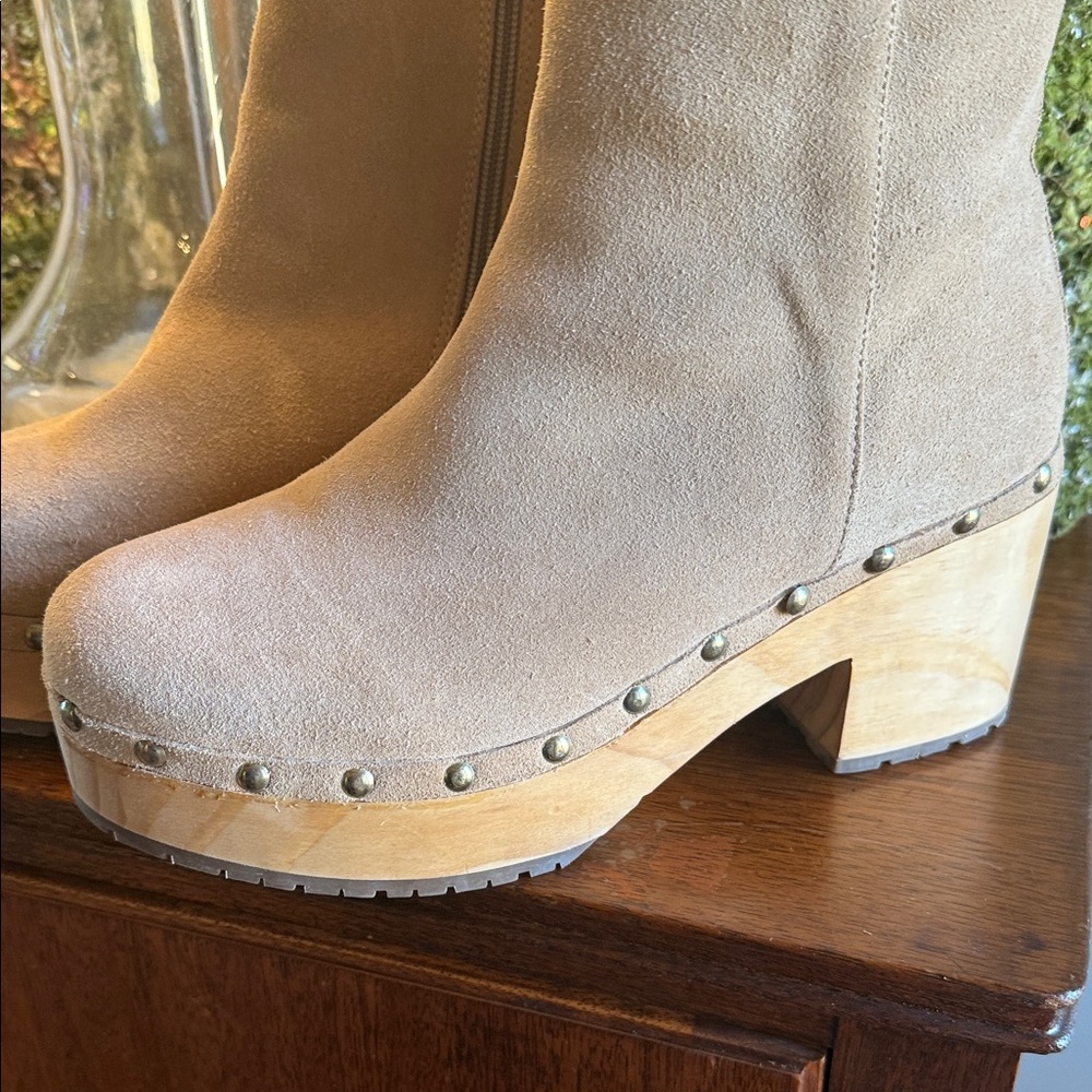 Aqua Spain clog booties ..on trend size 10 - Picture 7 of 10